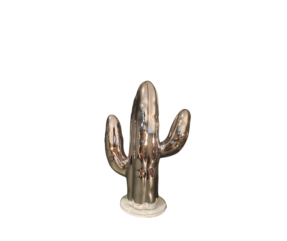 Cactus Shape Chrome (Small/Medium/Large) - Country of Origin: Italy