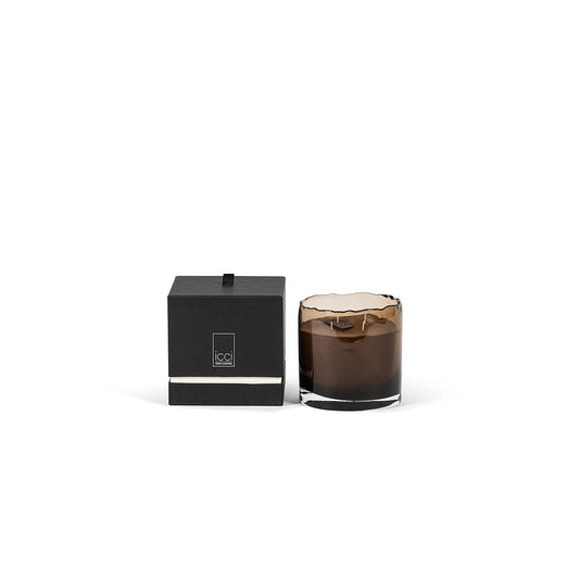 Mocha Glass Votive Scented Candle - Joie de Vivre - Country of Origin: Belgium