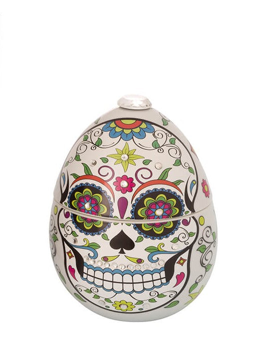 Candle Skull White 220 g - Country of Origin: Italy